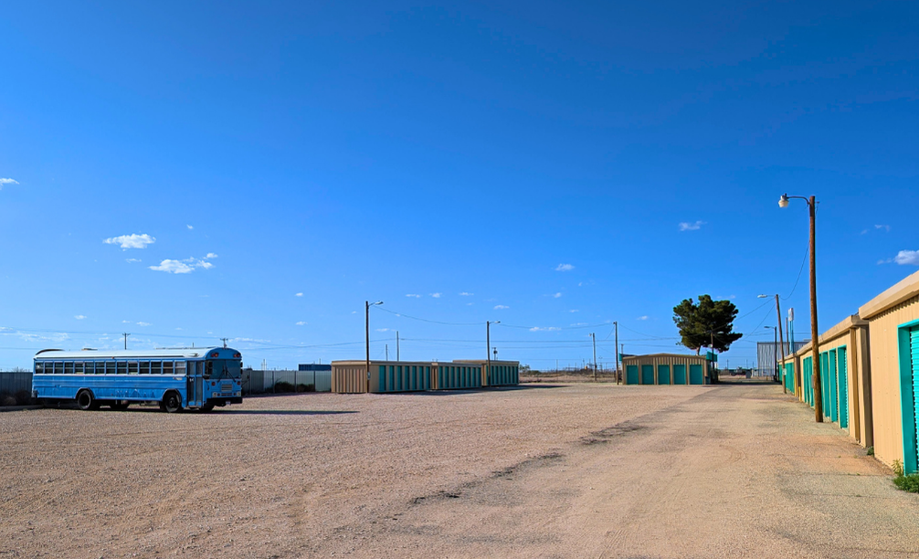 Secure outdoor drive up storage at Hobbs Self Storage New Mexico, 1515 West Broadway Place, NM